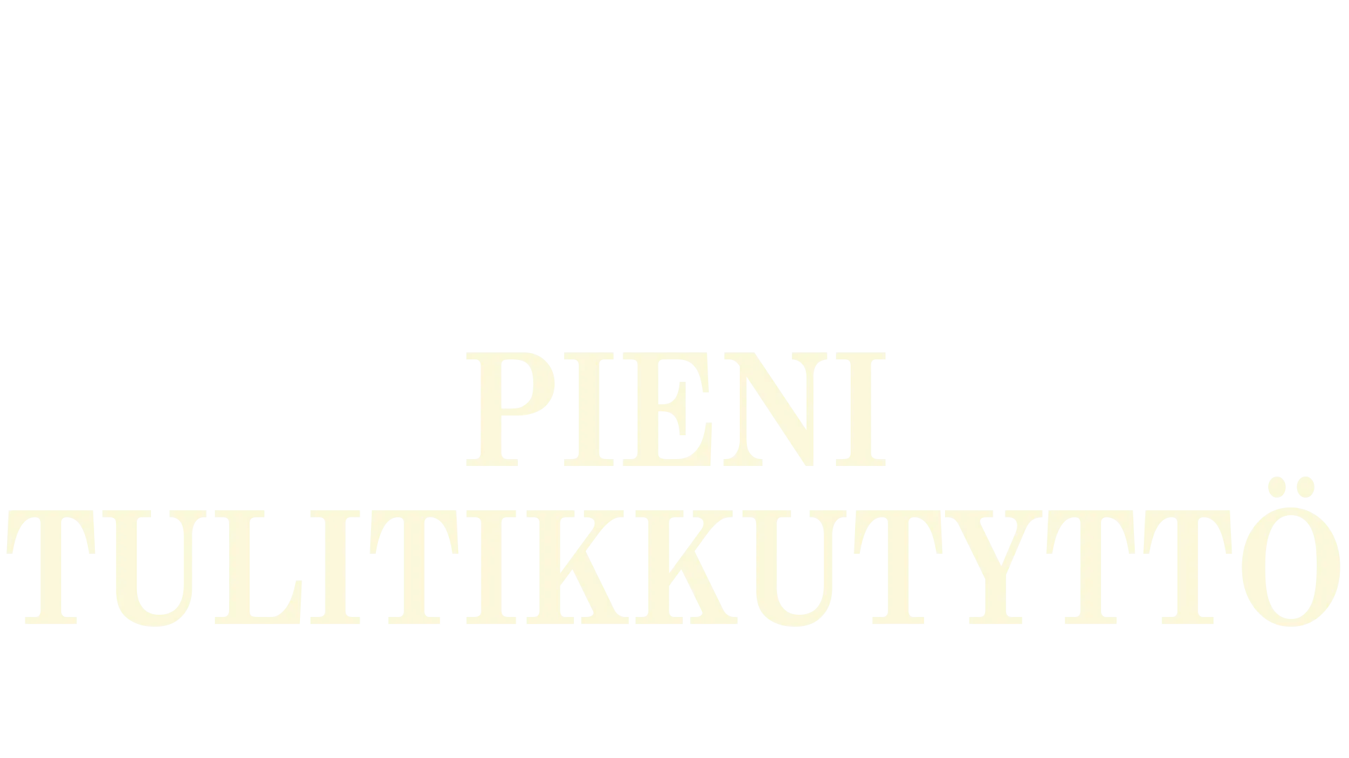 Pieni Tulitikkutyttö