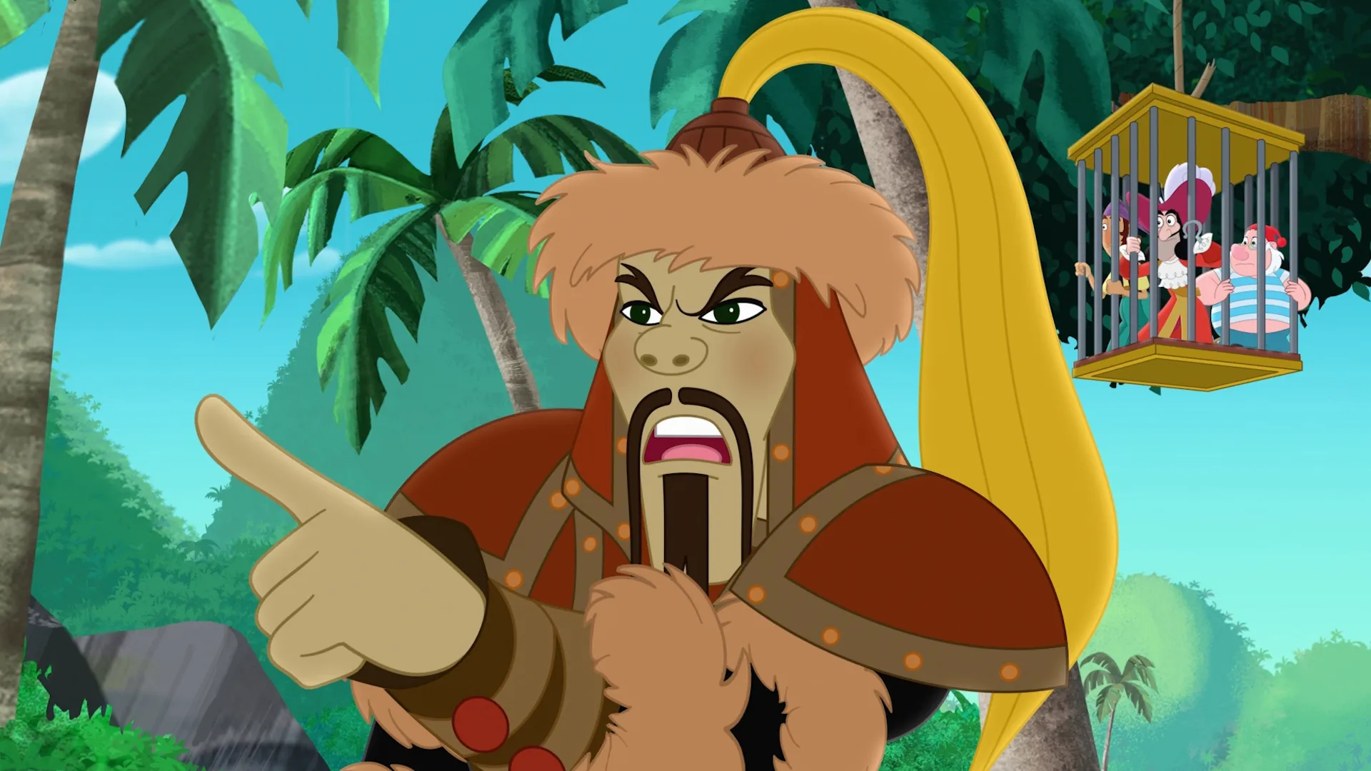 thumbnail - S4:E19 Tiger Sharky Strikes Again! / Captain Jake's Pirate Power Crew!