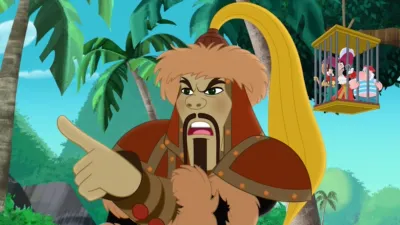 thumbnail - S4:E19 Tiger Sharky Strikes Again! / Captain Jake's Pirate Power Crew!