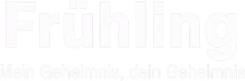 Frühling - Mein Geheimnis, dein Geheimnis