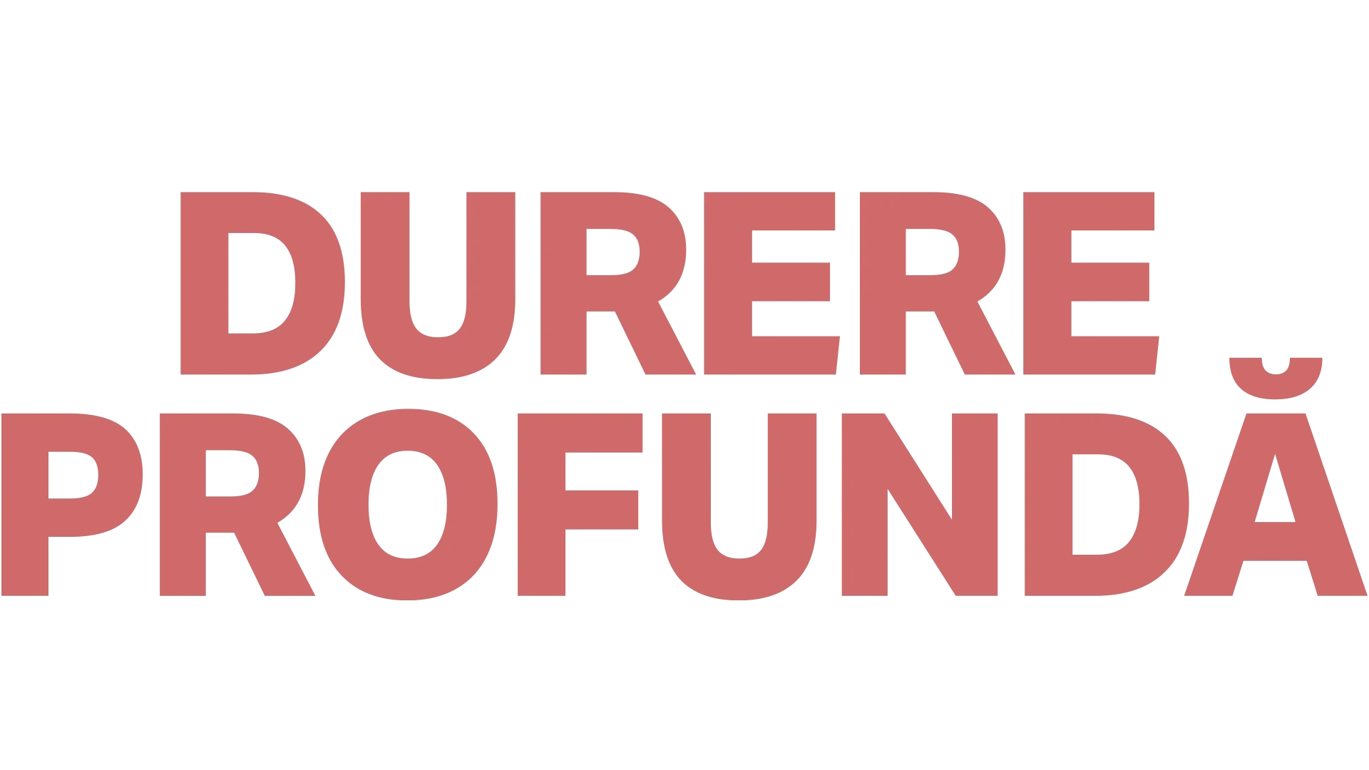 Durere profundă