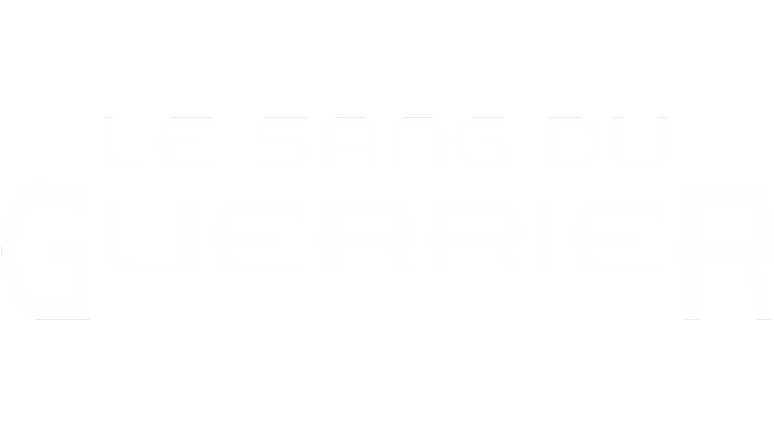 Le sang du guerrier