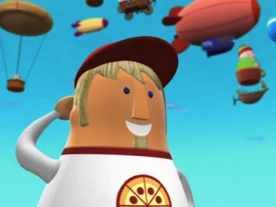 thumbnail - S2:E10 Wayne's Big Big Discovery / Dirigible Day