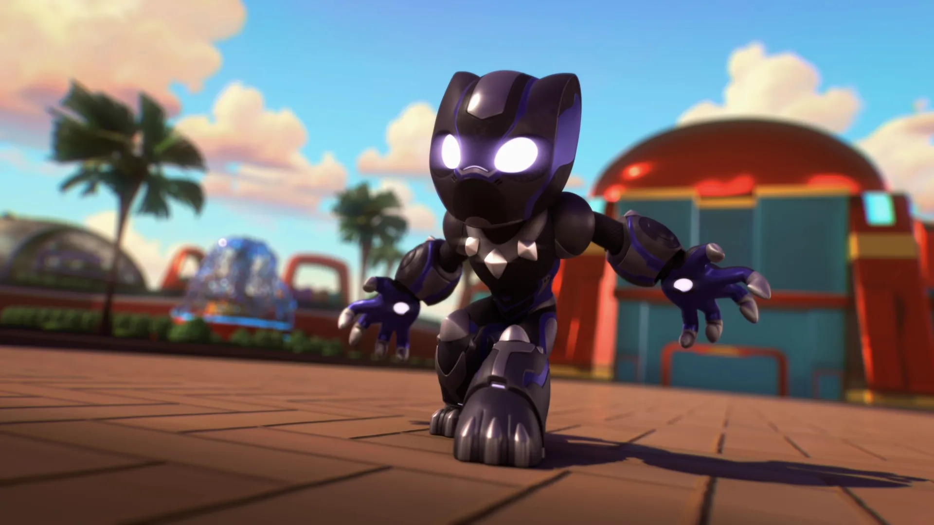 thumbnail - S1:A4 Ultronsången / Black Panther och roboten