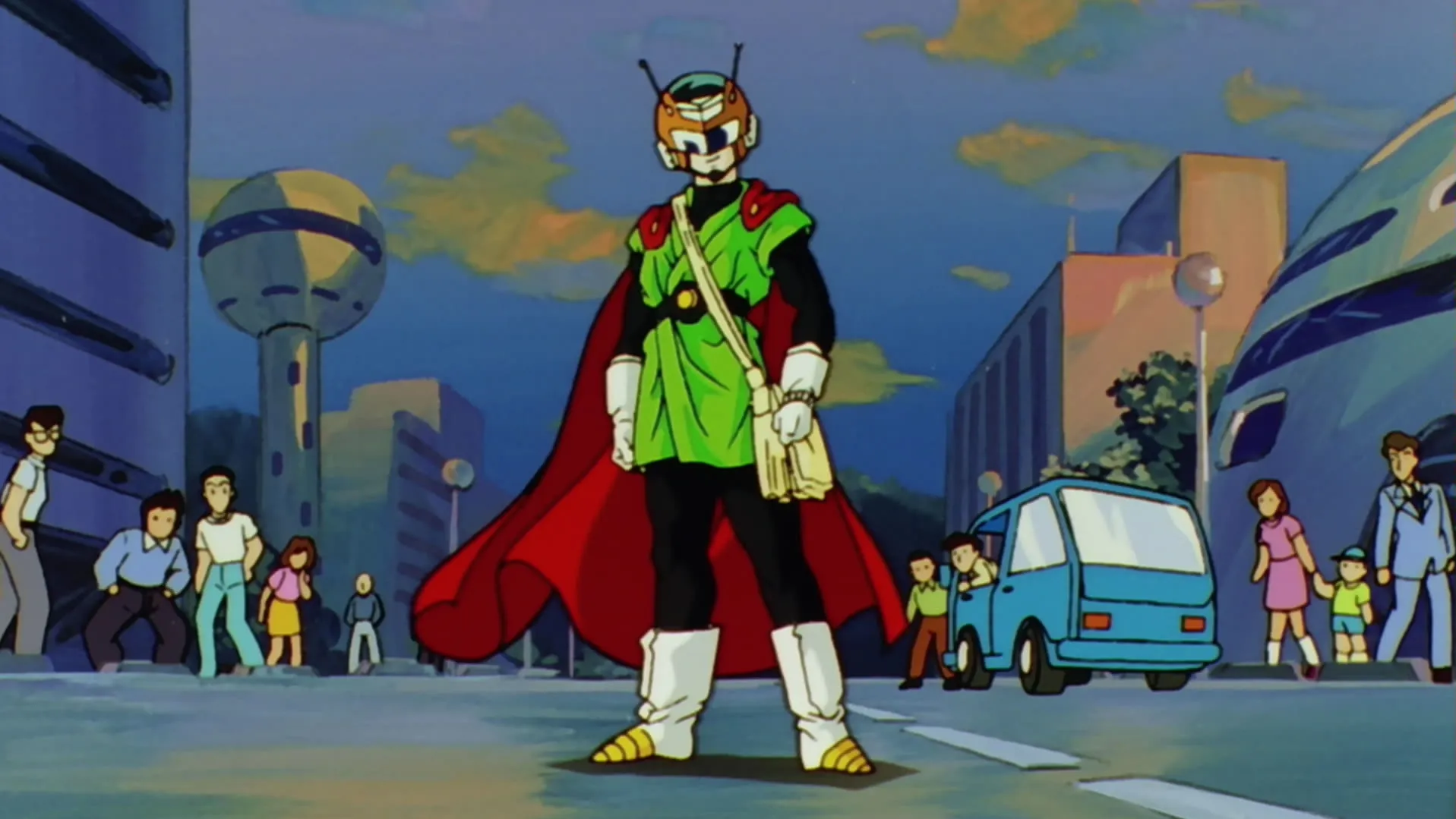 thumbnail - S2:E2 (Dub) A New Hero, Great Saiyaman, is Born!