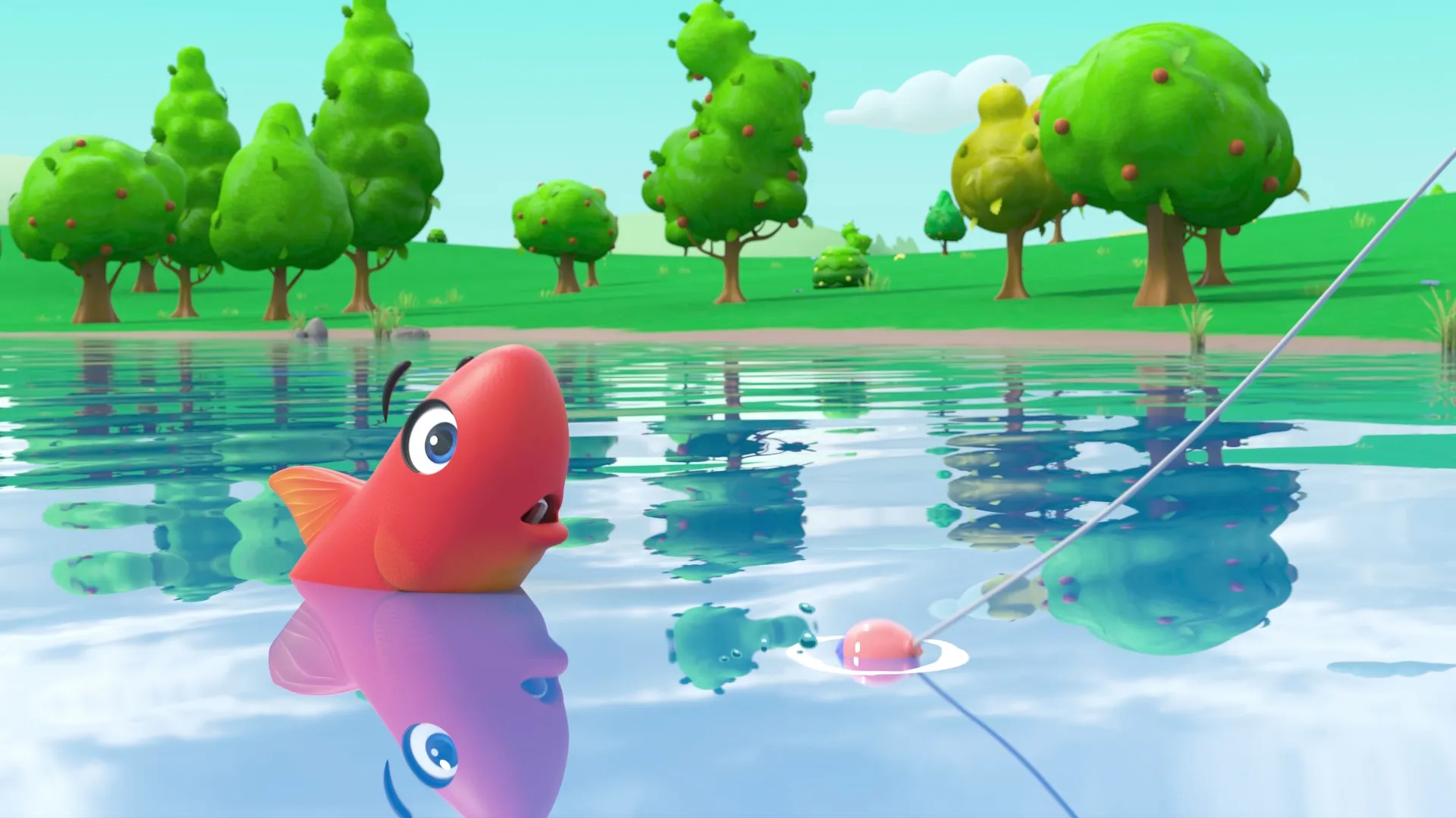 thumbnail - S2:E23 Buster Falls into the Lake - Fishing with Daddy