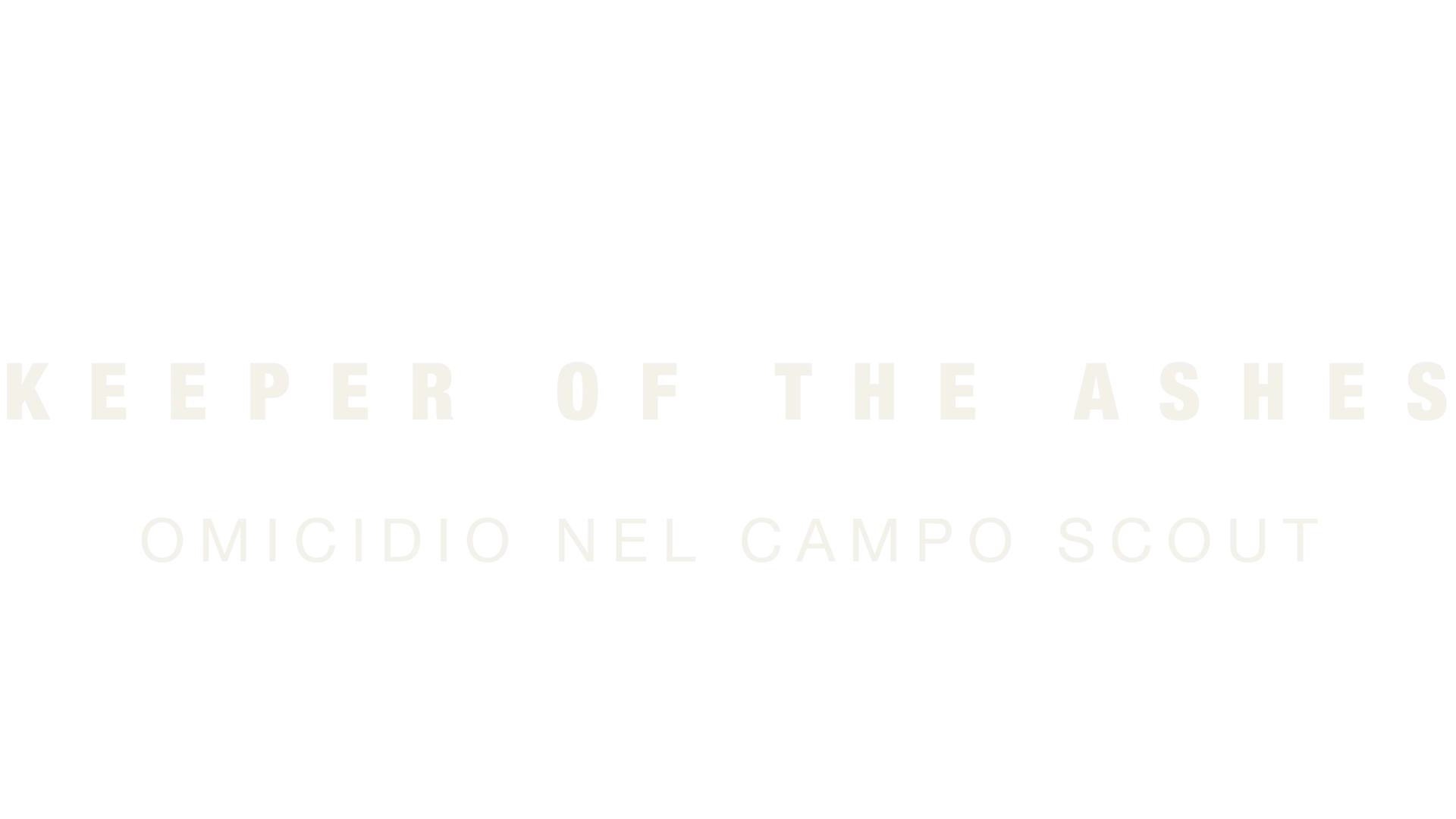 Keeper of the Ashes: Omicidio nel campo scout