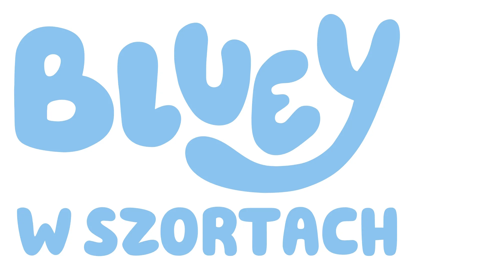 Blue w szortach