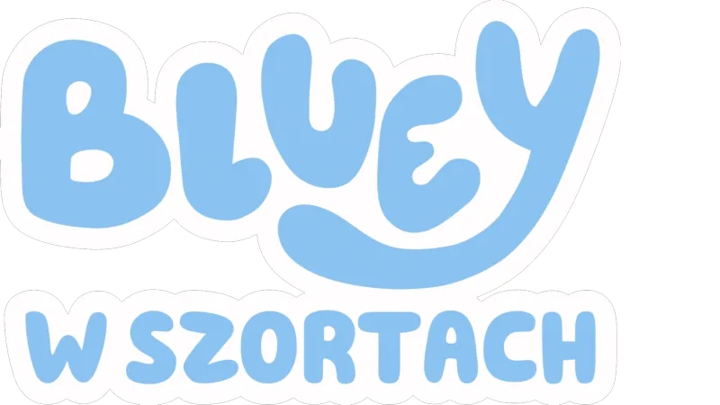 Blue w szortach