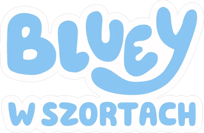 Blue w szortach