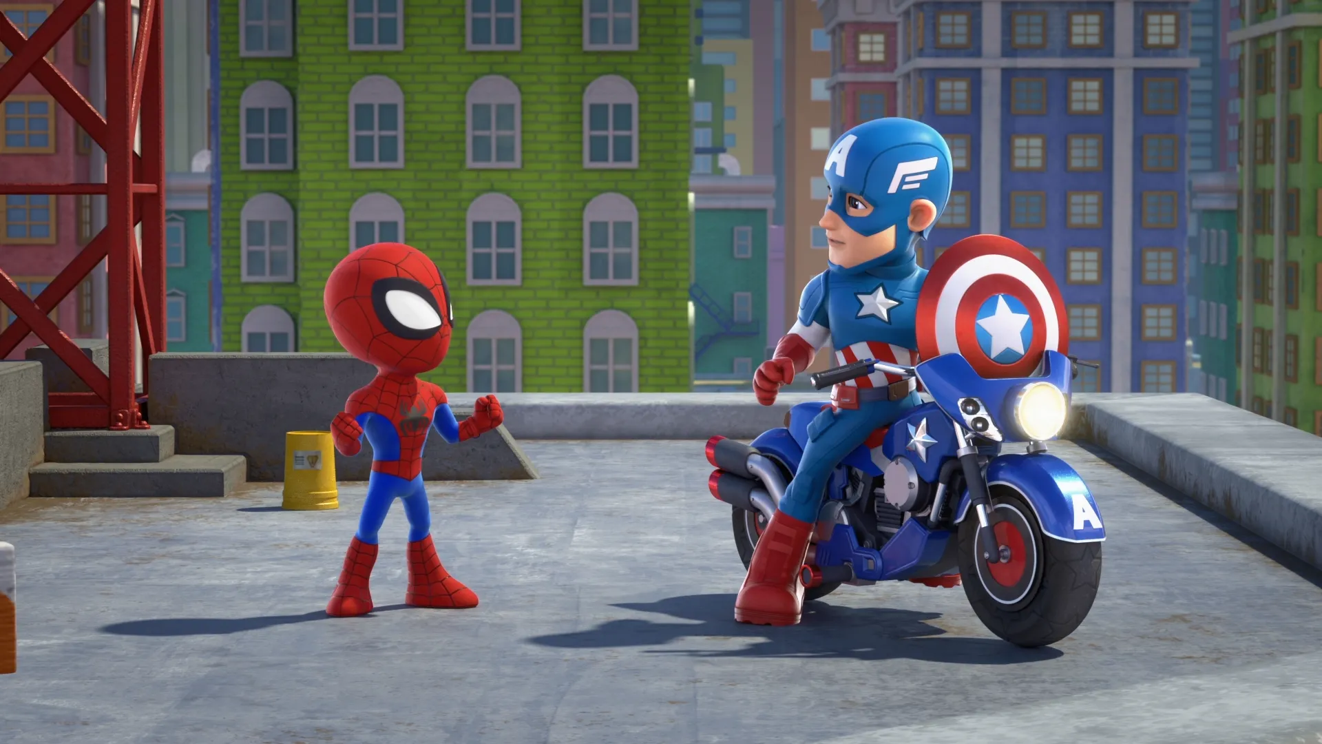 thumbnail - S4:F5 Captain America eilt zu Hilfe