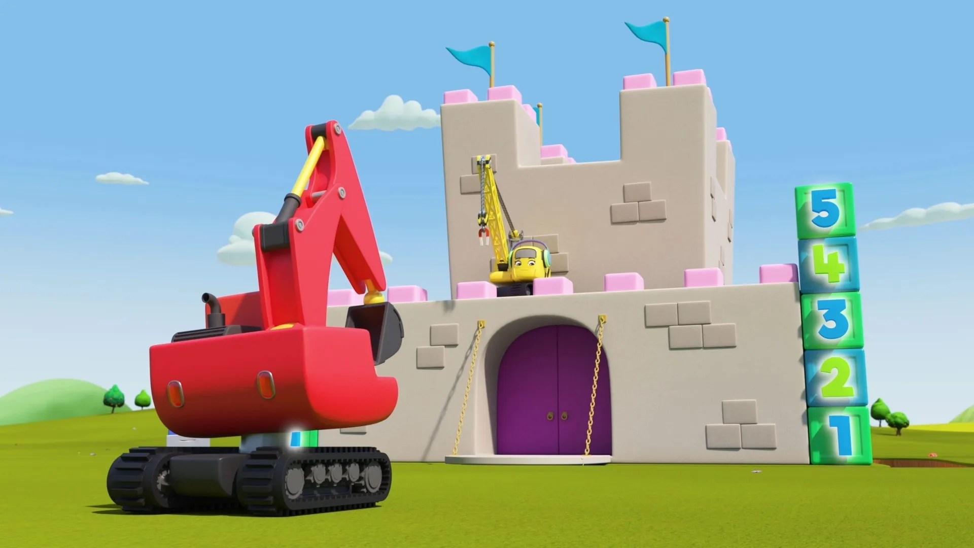 thumbnail - S1:E8 Counting Block Castle - STEM Learning for Kids