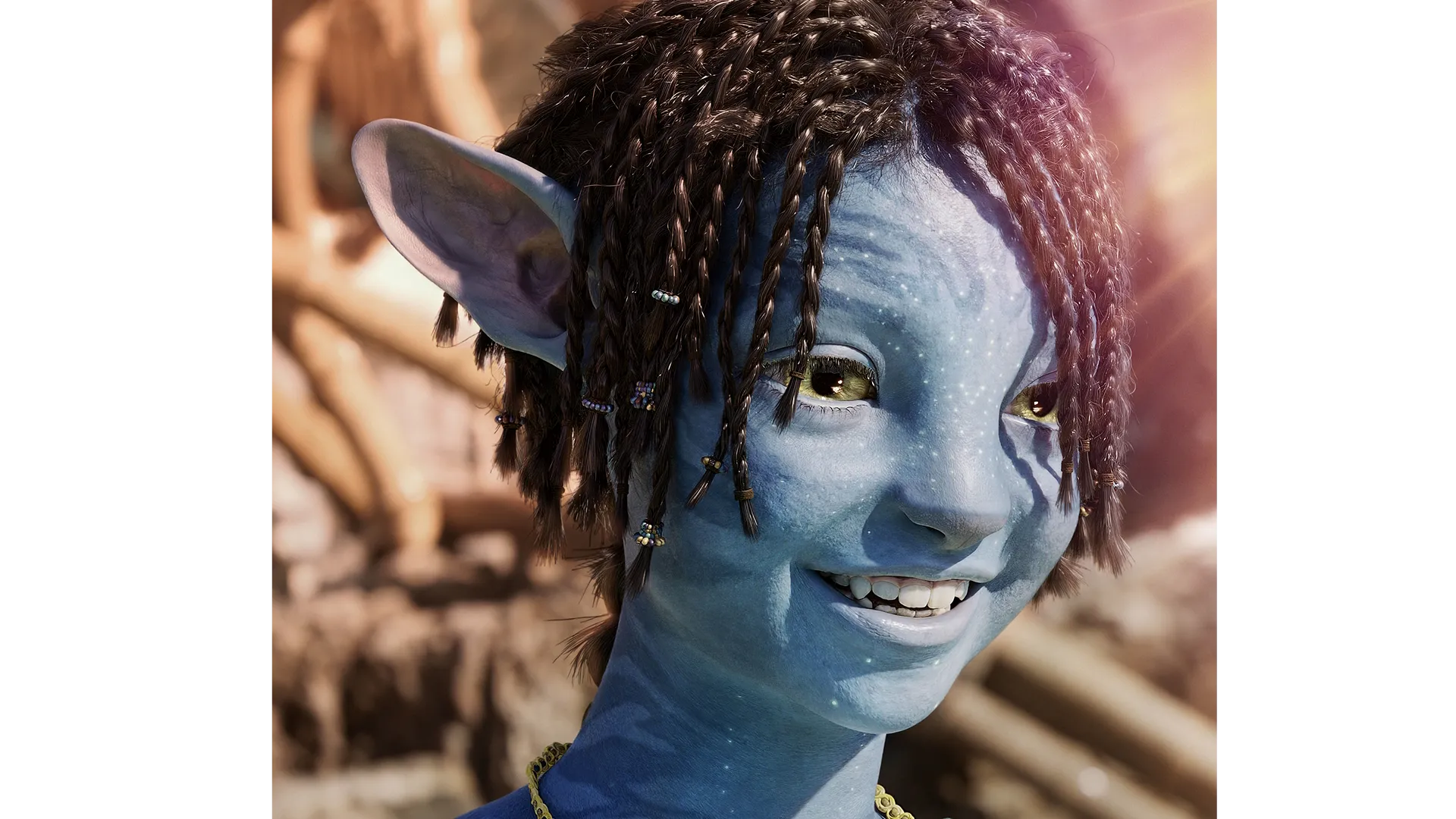 Trinity Jo-Li Bliss as Tuktirey “Tuk” in Avatar: Fire and Ash, 20th Century Studios