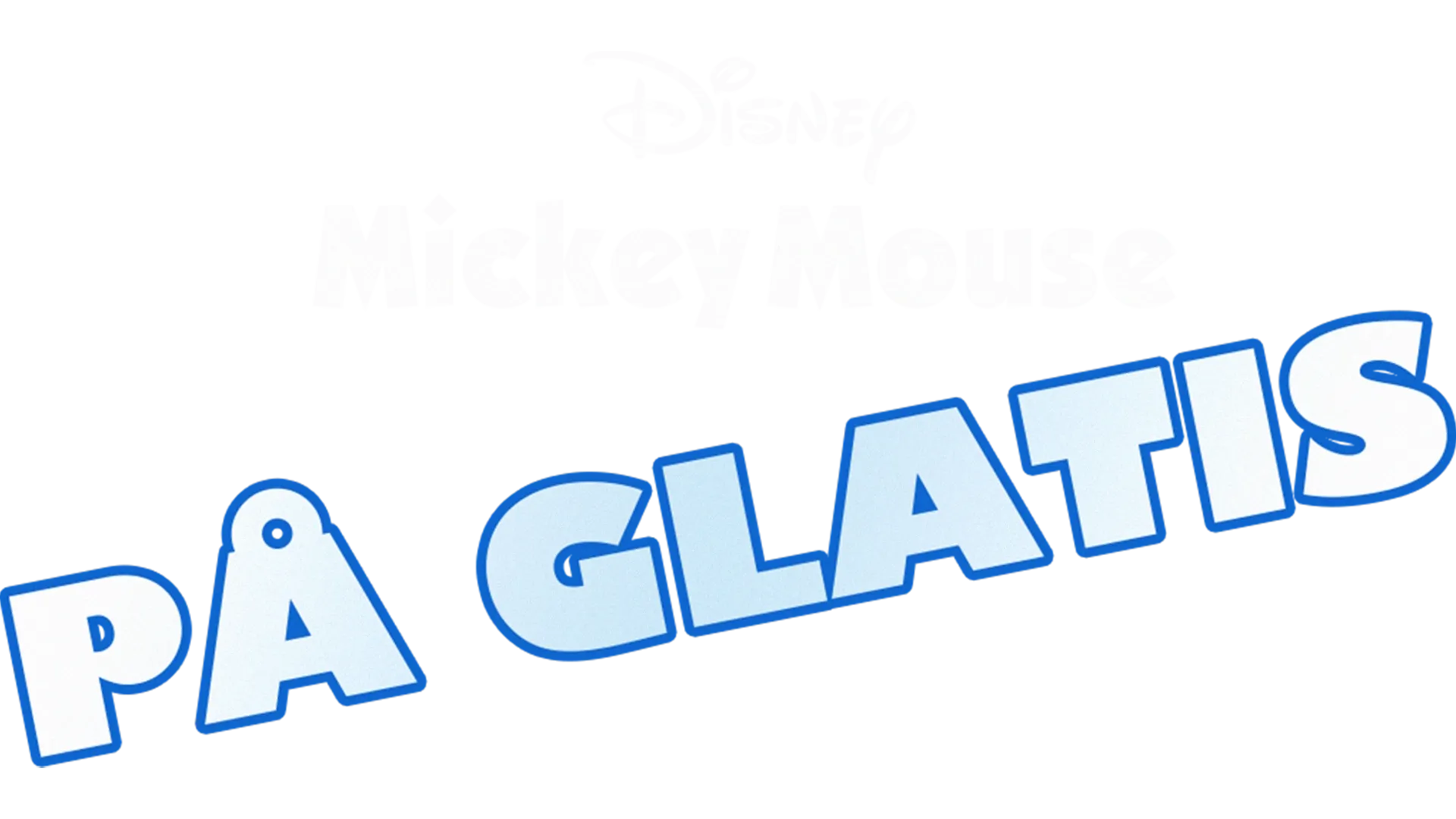 På glatis med Mickey