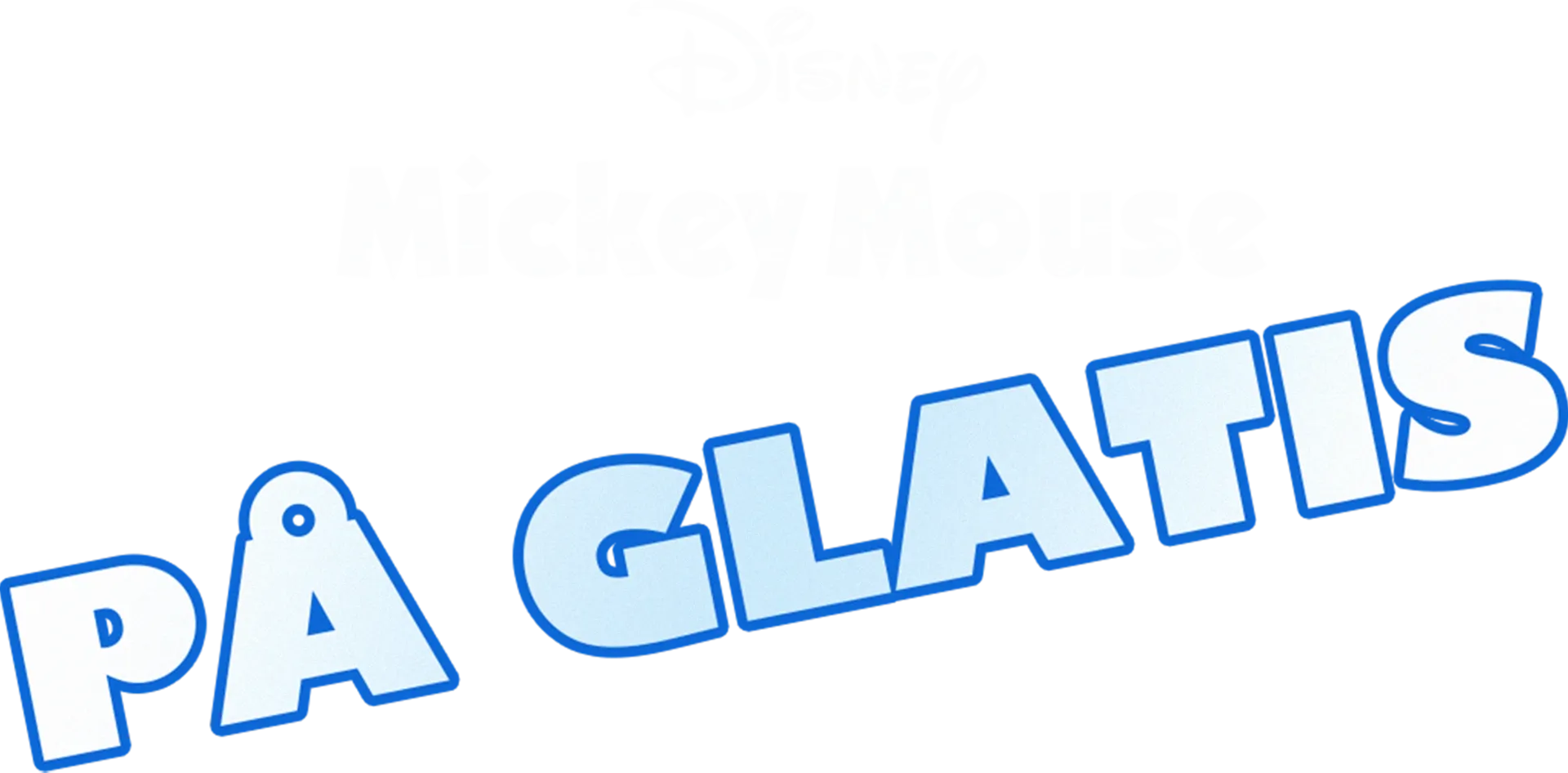 På glatis med Mickey