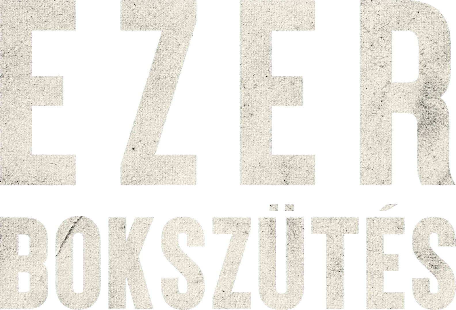 Ezer bokszütés
