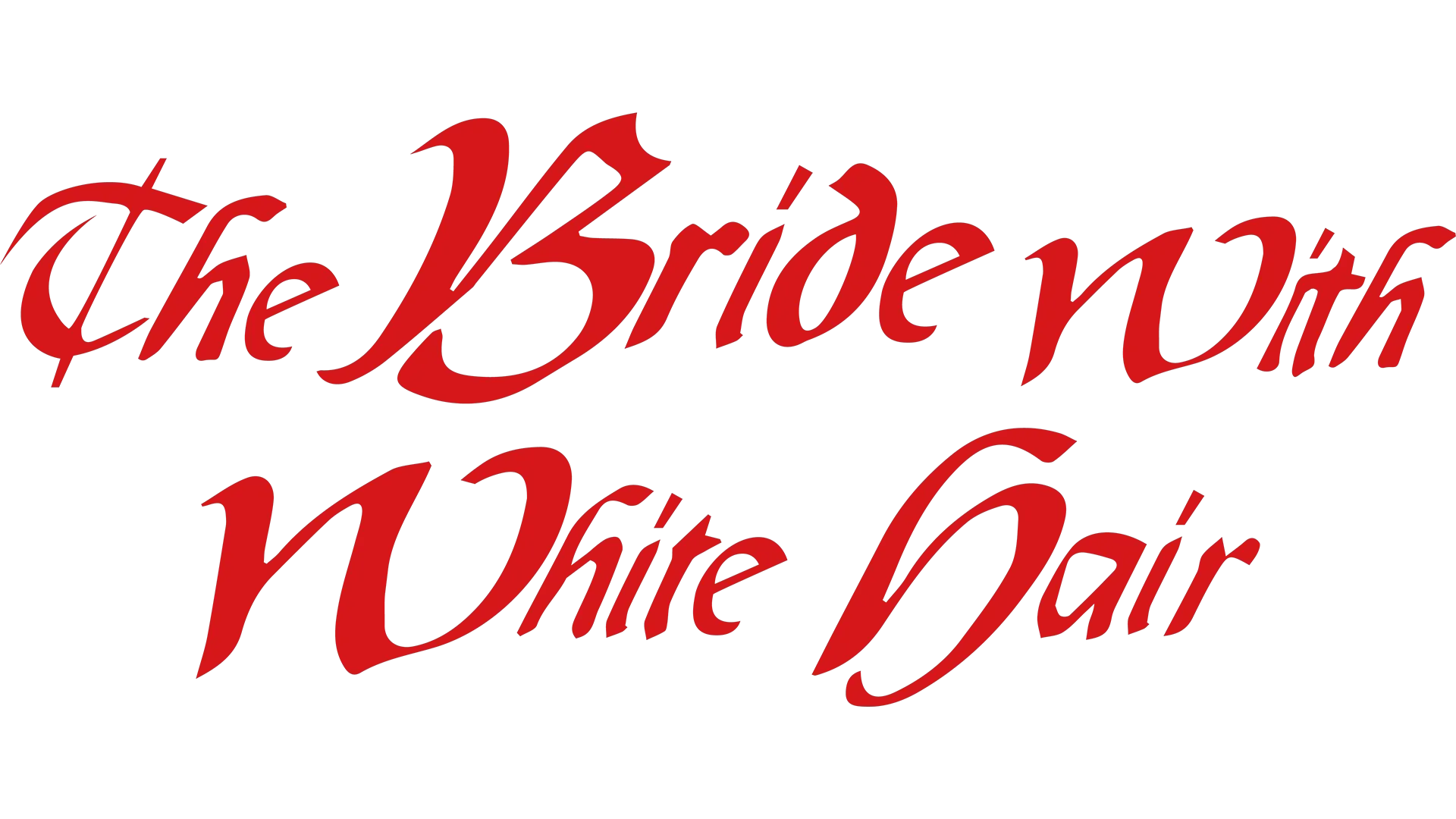The Bride With White Hair