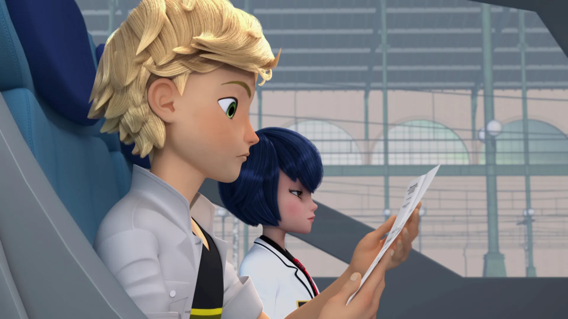 thumbnail - S2:E24 Kagami as seen by Adrien