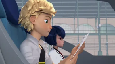 thumbnail - S2:E24 Kagami as seen by Adrien