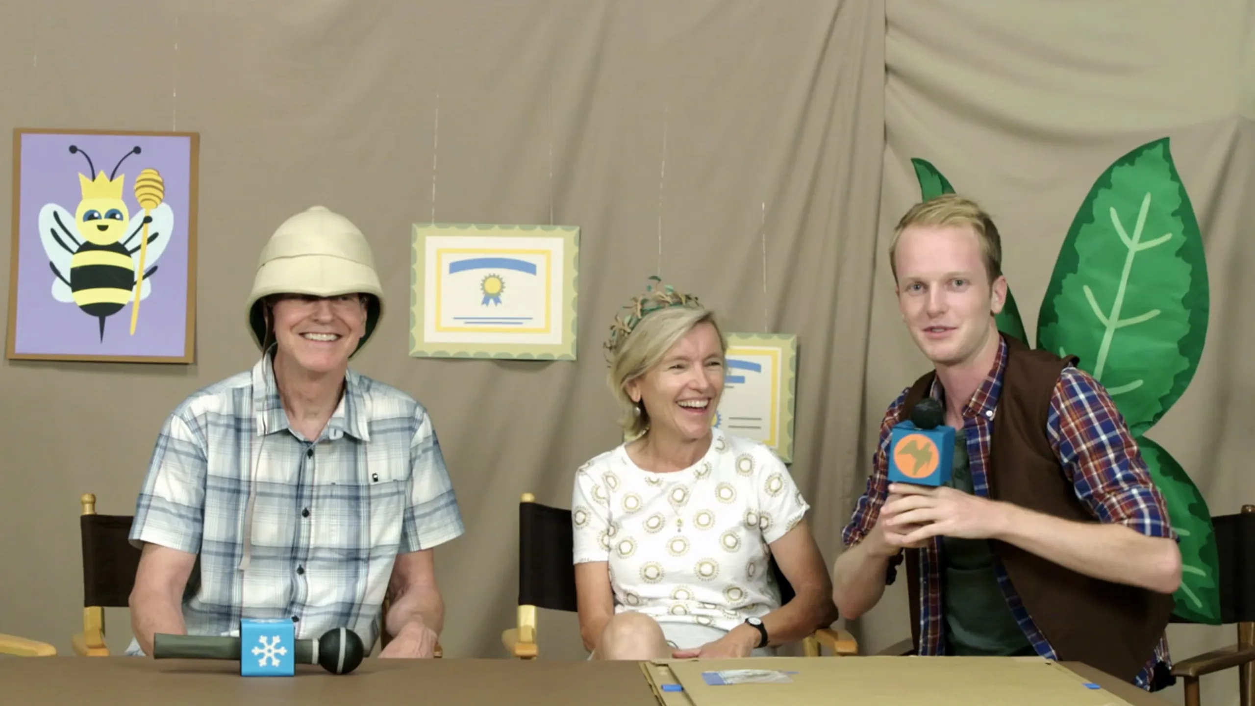thumbnail - S1:E23 “Falcon News” Hot Seat with Mom and Dad