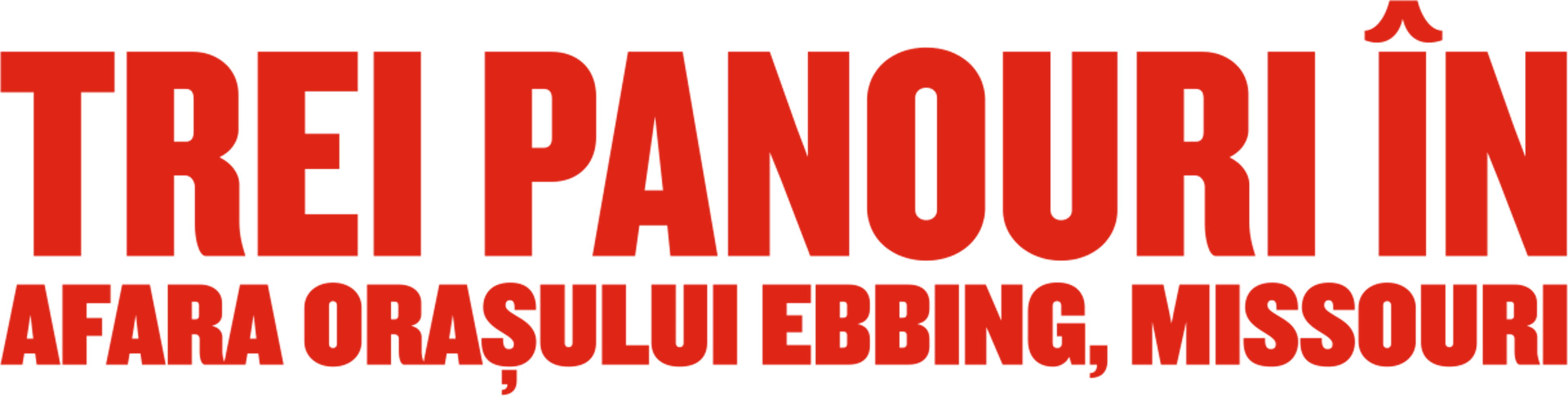 Trei panouri în afara orașului Ebbing, Missouri