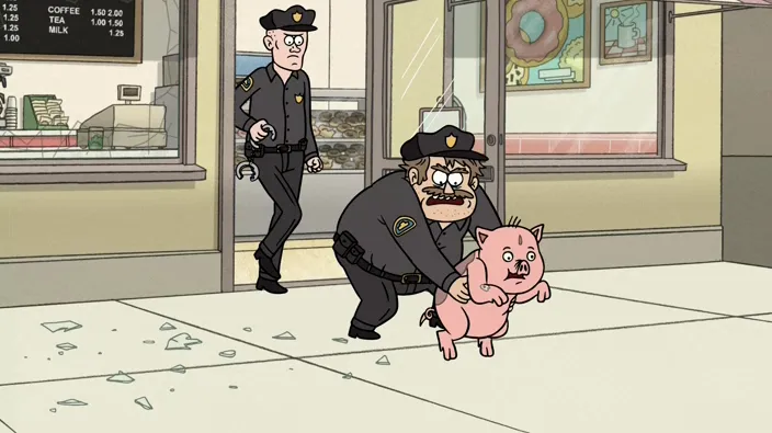 thumbnail - S7:E13 Benson's Pig