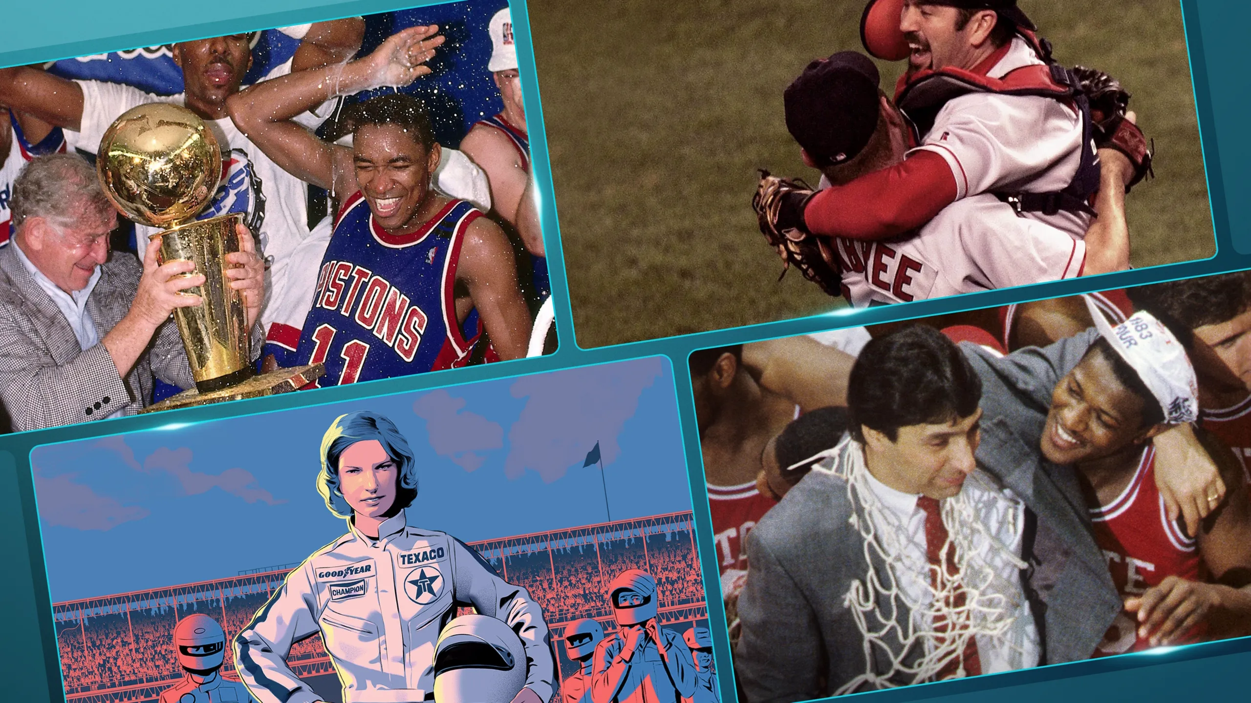 Images from 30 for 30 specials featured in the article.