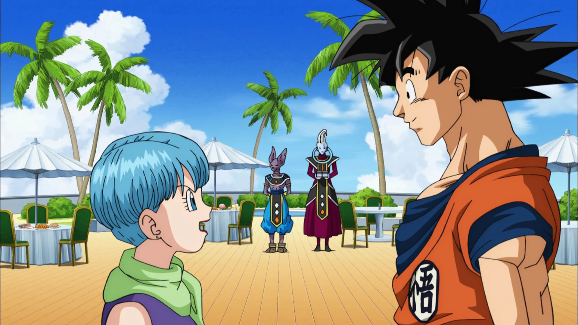thumbnail - S1:E8 L'Arrivée de Son Goku. 
Beerus accorde une dernière chance