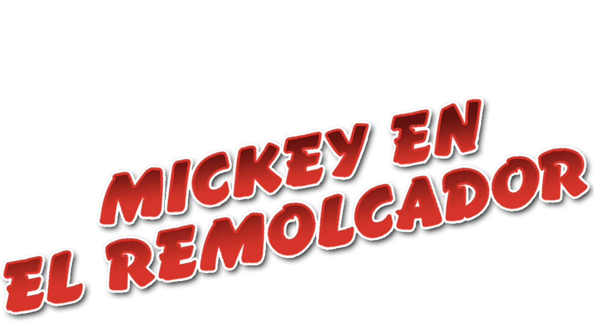 Mickey en el remolcador