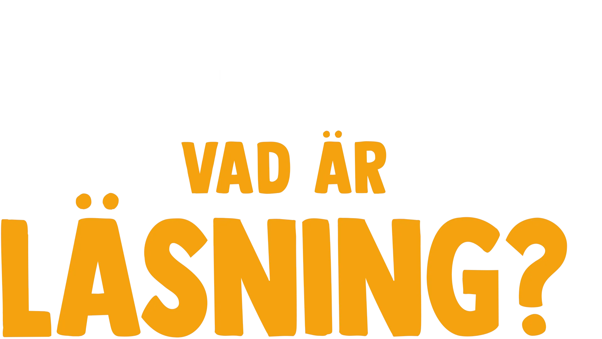 Gaffe ställer en fråga: Vad är läsning?