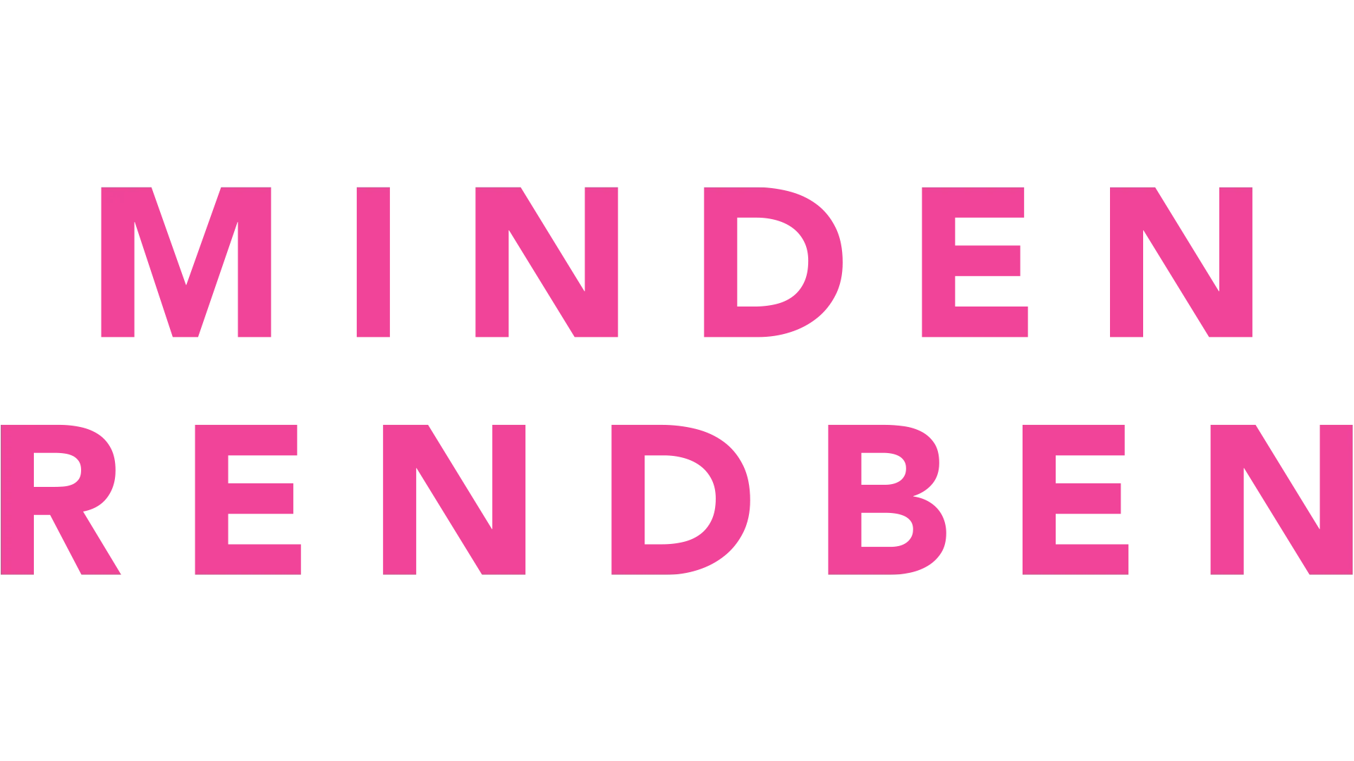 Minden rendben