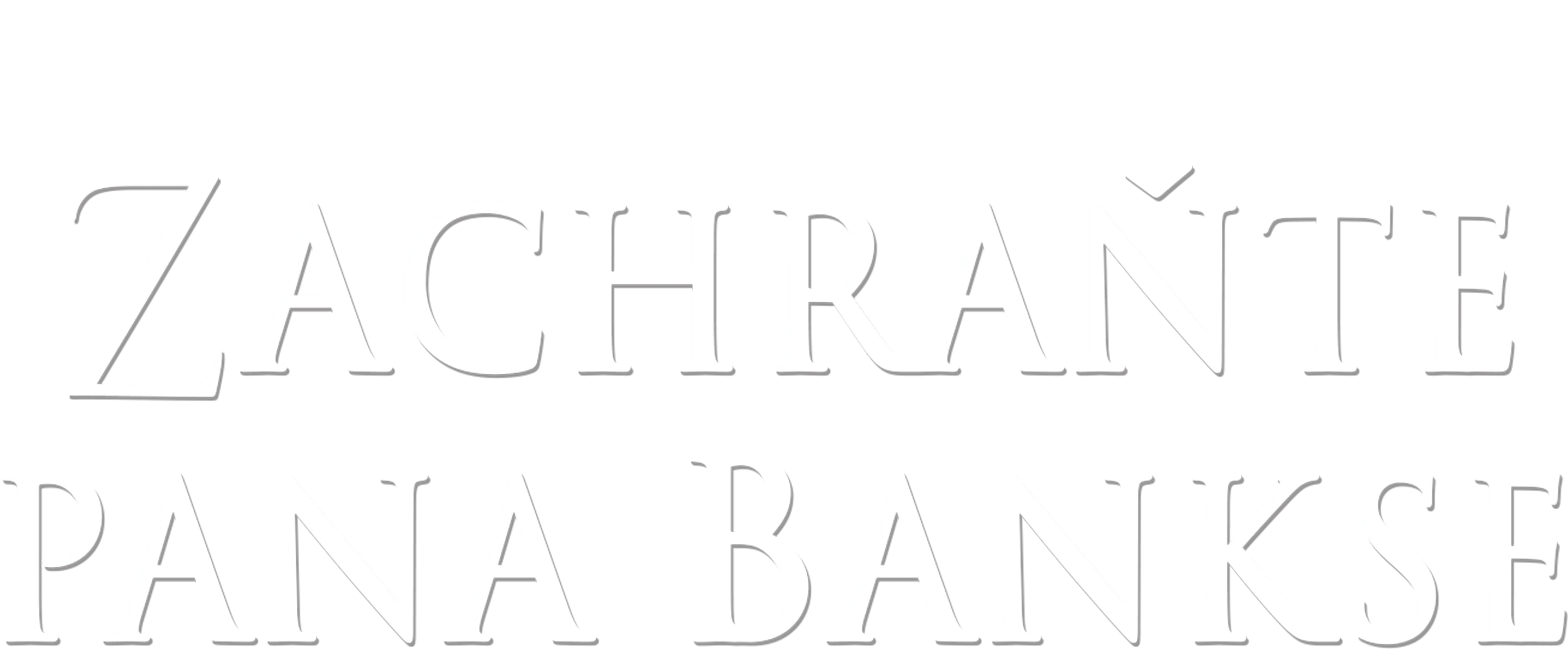 Zachraňte pana Bankse