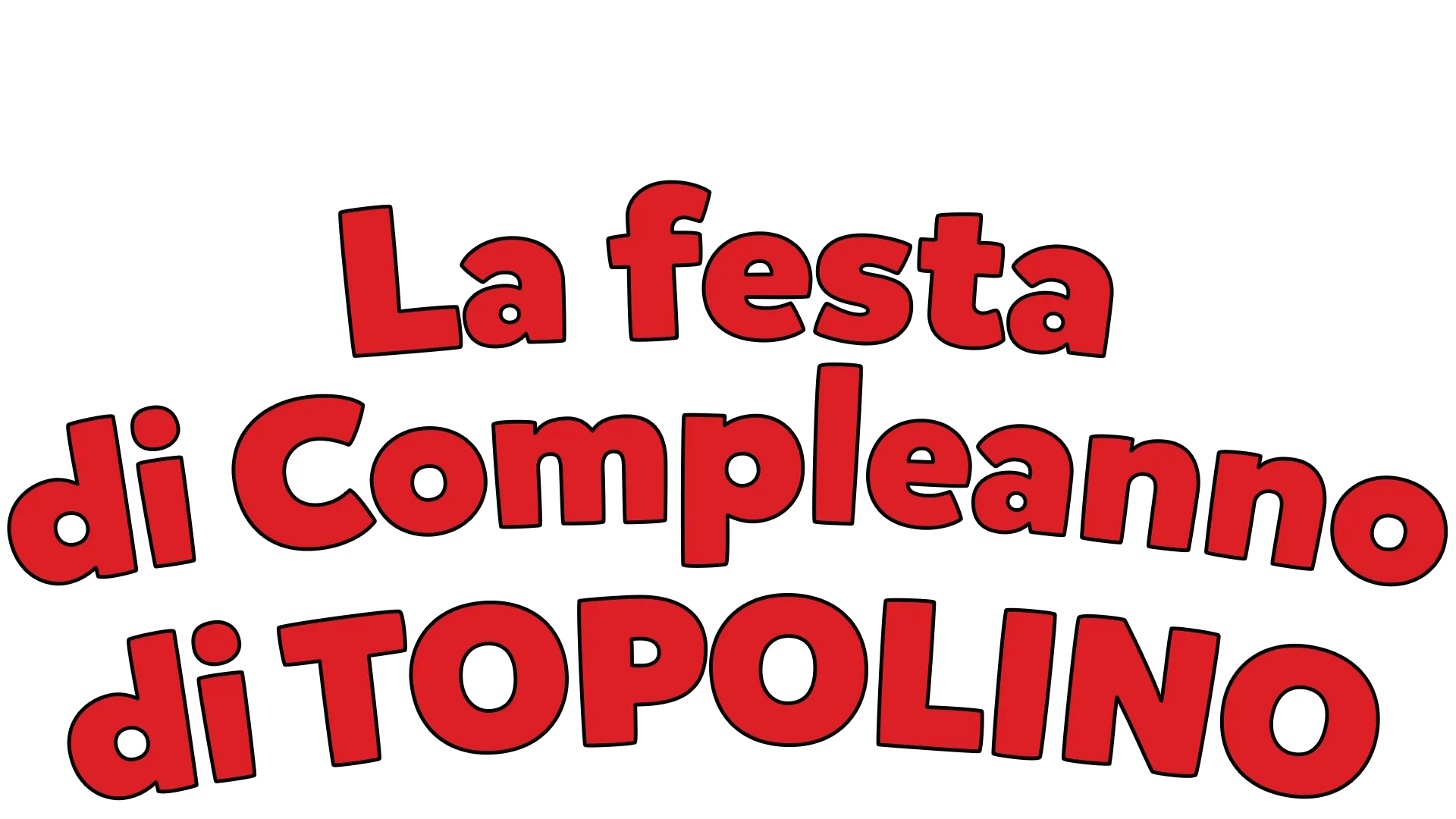 La festa di Compleanno di Topolino