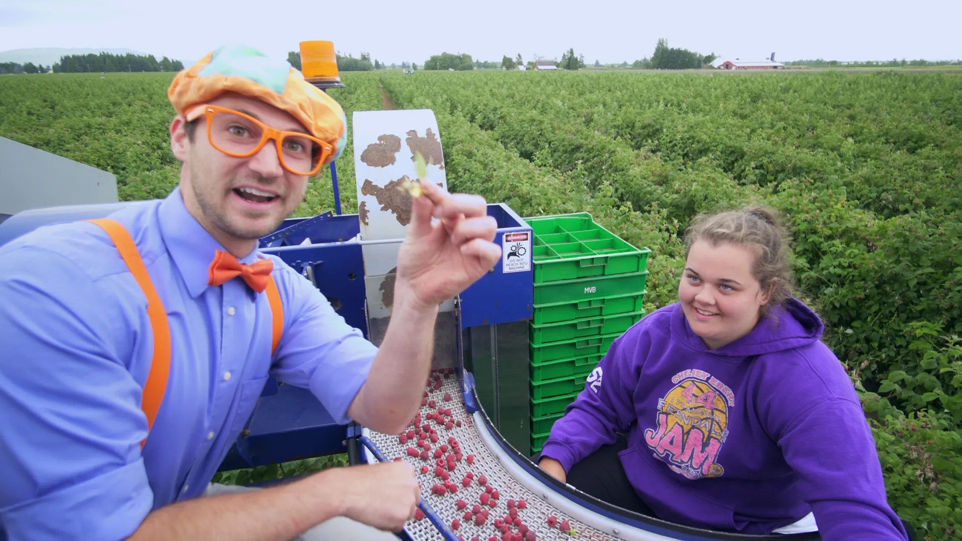 thumbnail - S1:E14 Blippi Visits a Raspberry Factory