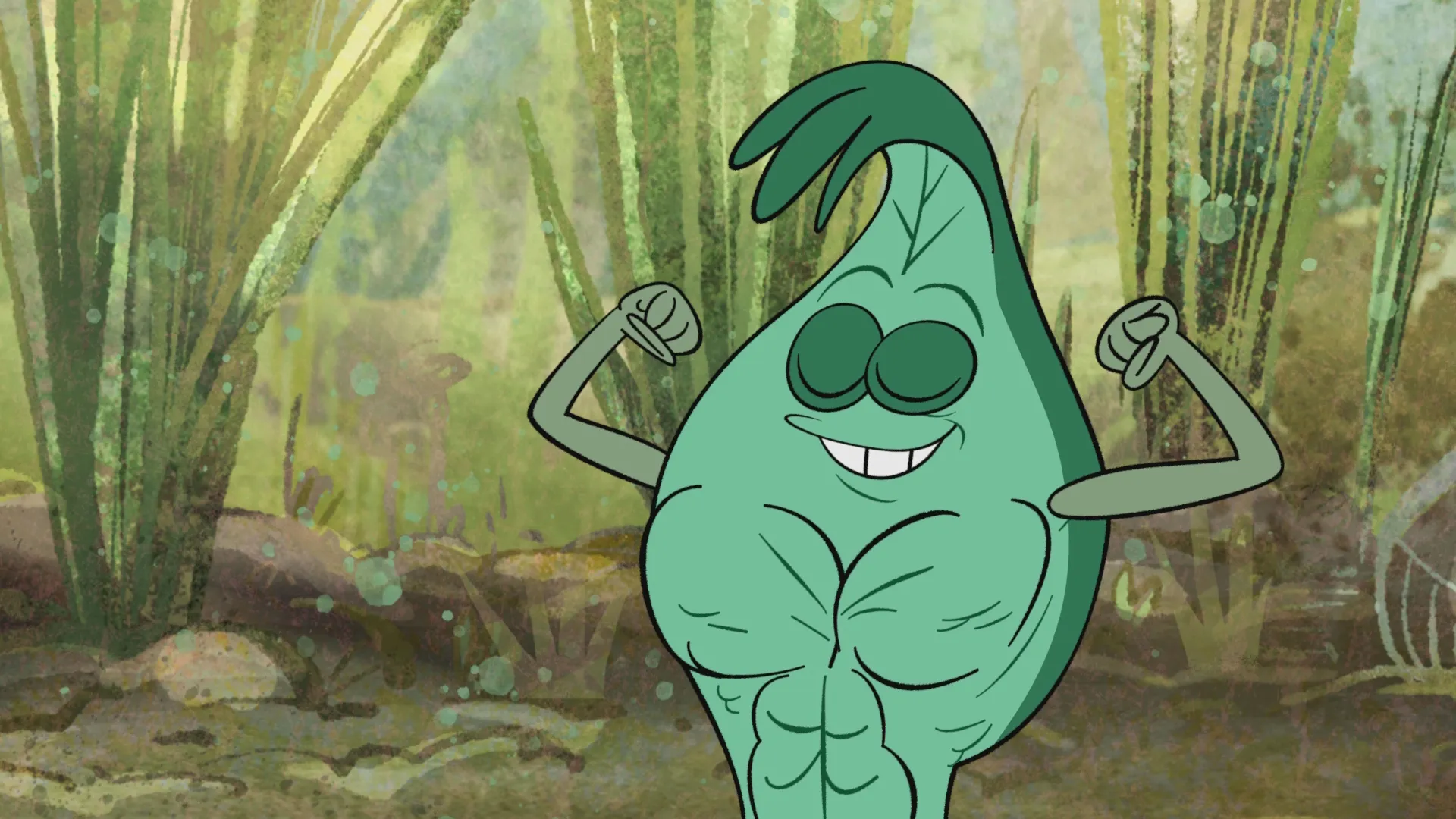 thumbnail - S2:E6 Shiny Leaf / Roundy