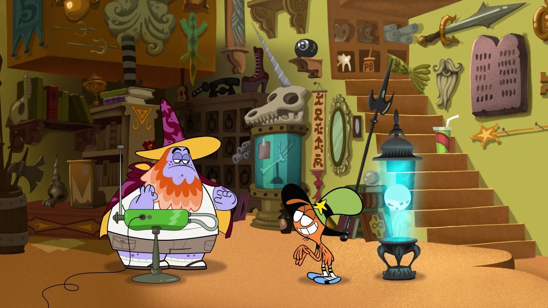 thumbnail - S2:E20 The Sick Day / The Sky Guy