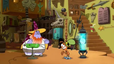 thumbnail - S2:E20 The Sick Day / The Sky Guy