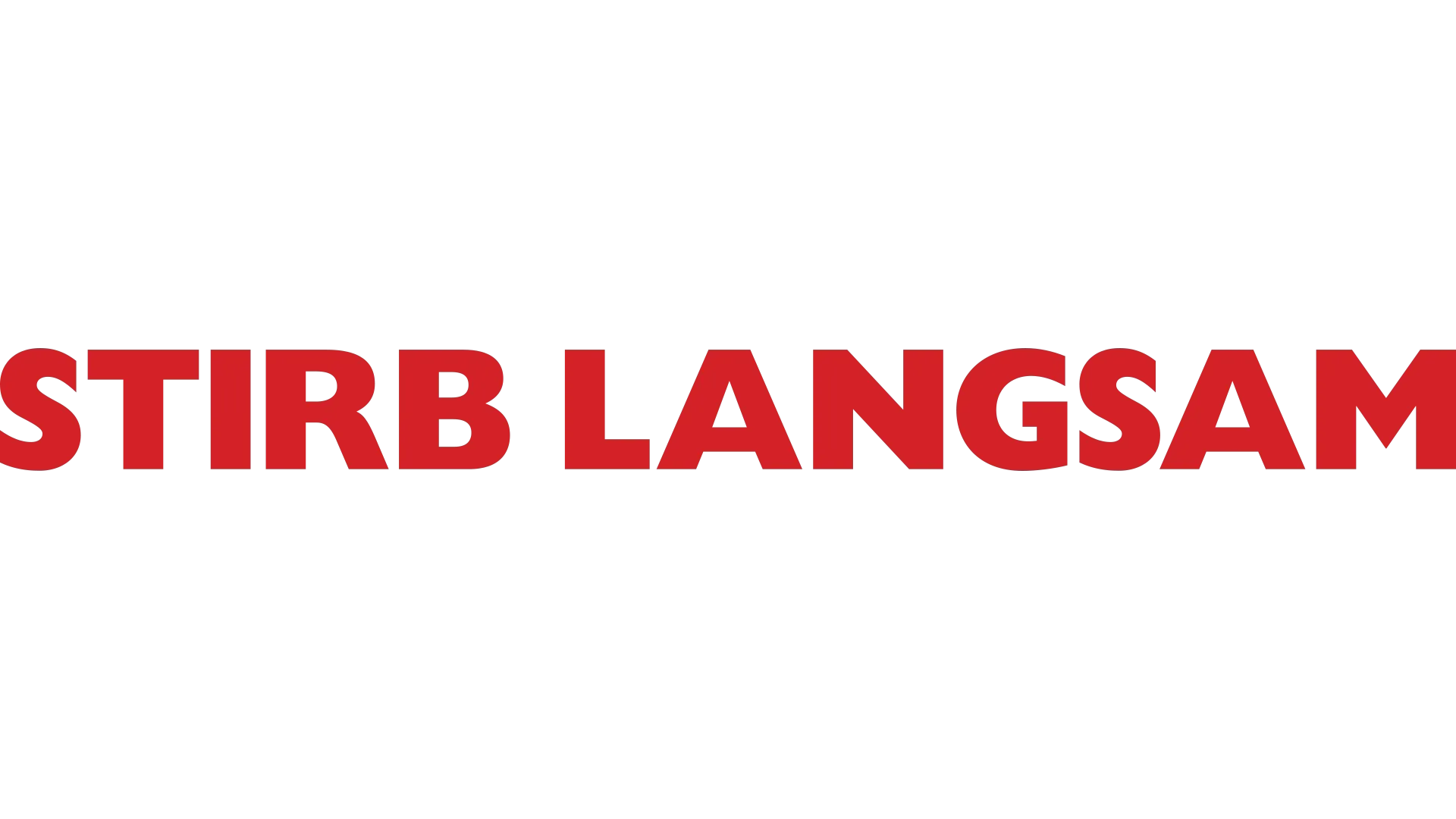 Stirb langsam