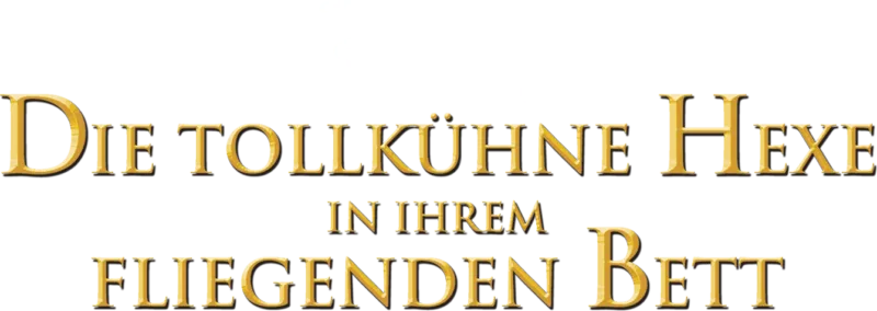 Die tollkühne Hexe in ihrem fliegenden Bett