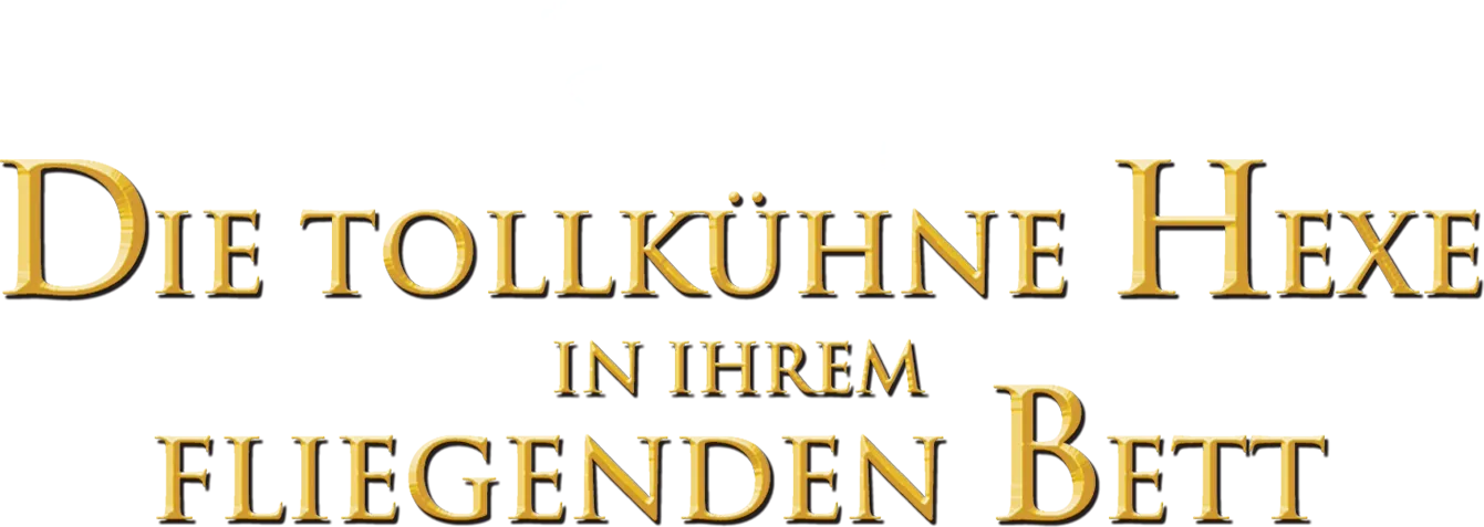 Die tollkühne Hexe in ihrem fliegenden Bett