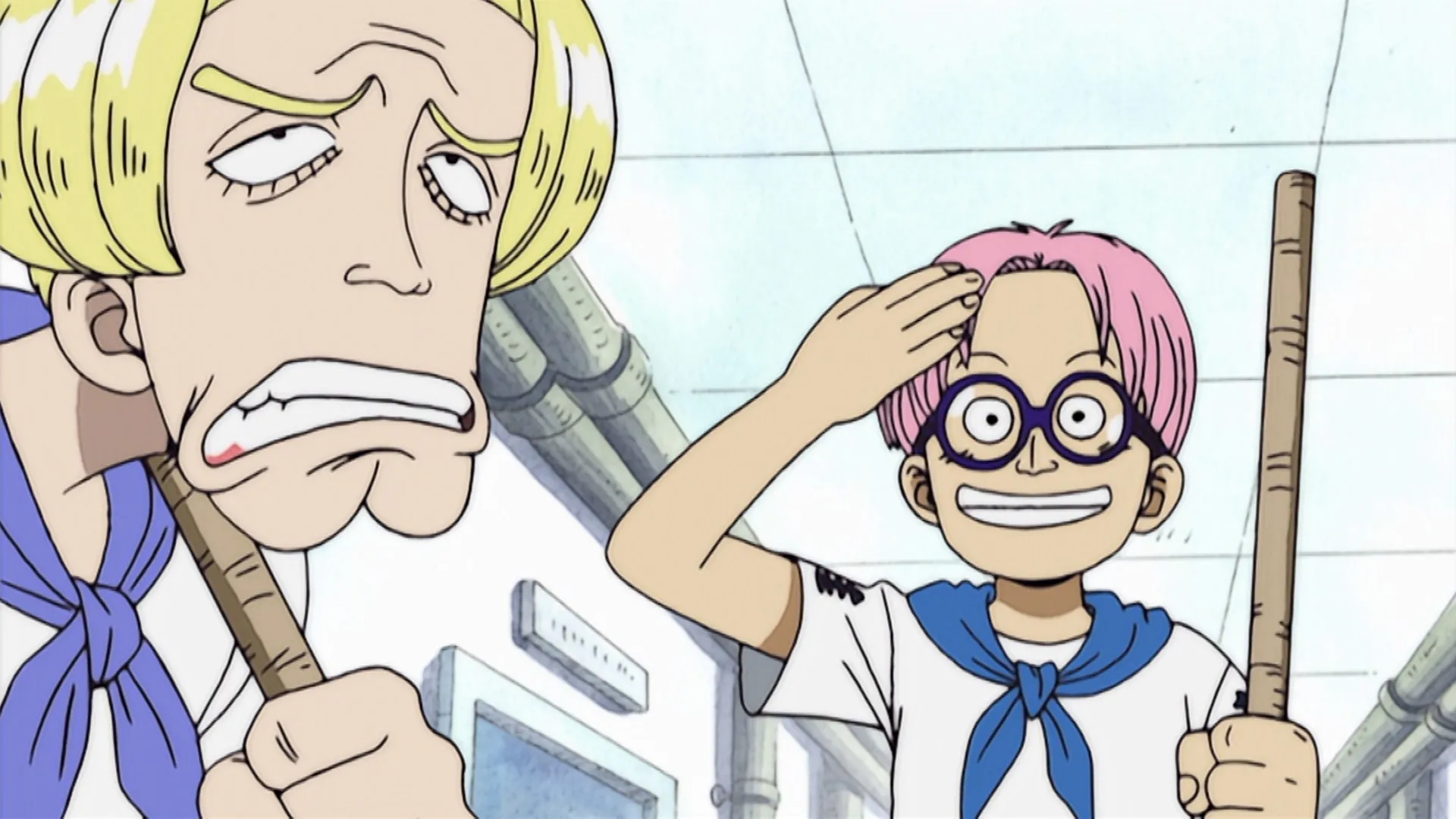 thumbnail - S2:E7 Entering the Grand Line Episode 68: Go, Koby! The Koby-Helmeppo Days in the Navy