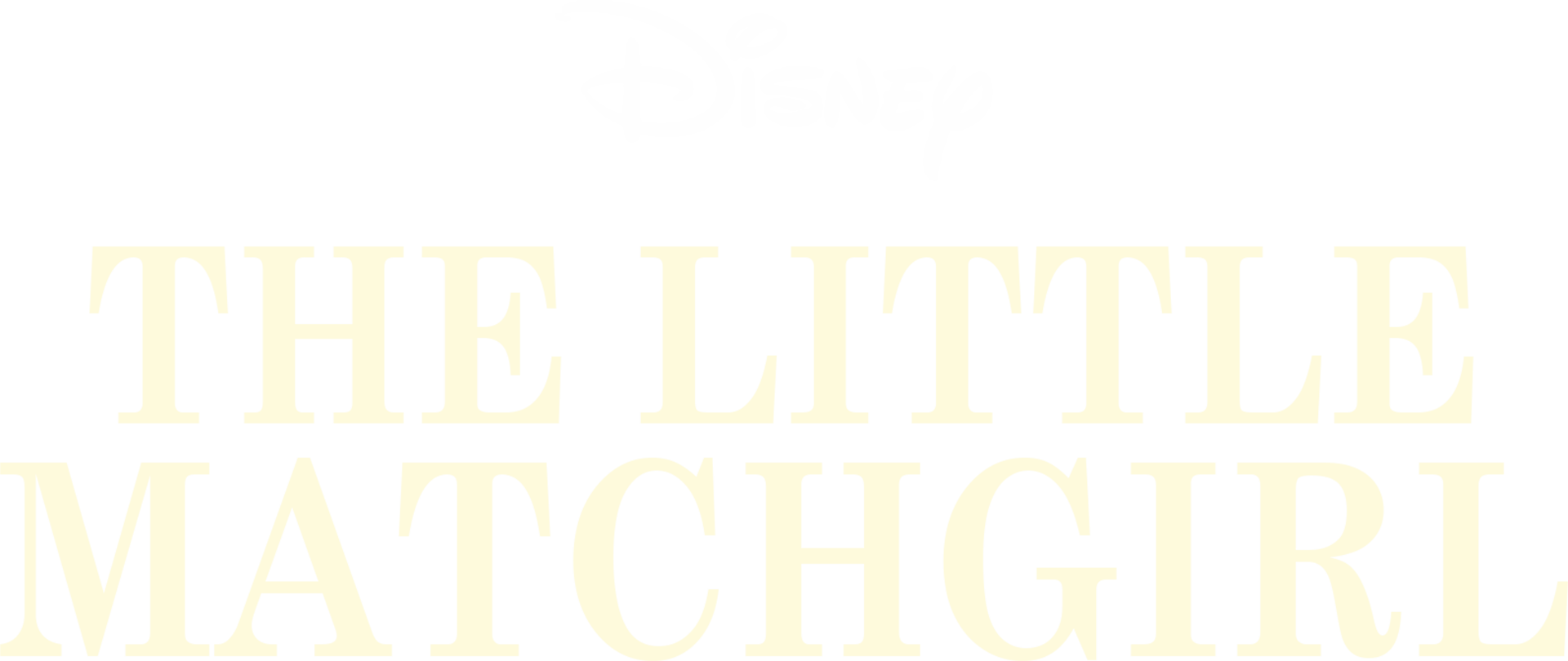 The Little Matchgirl