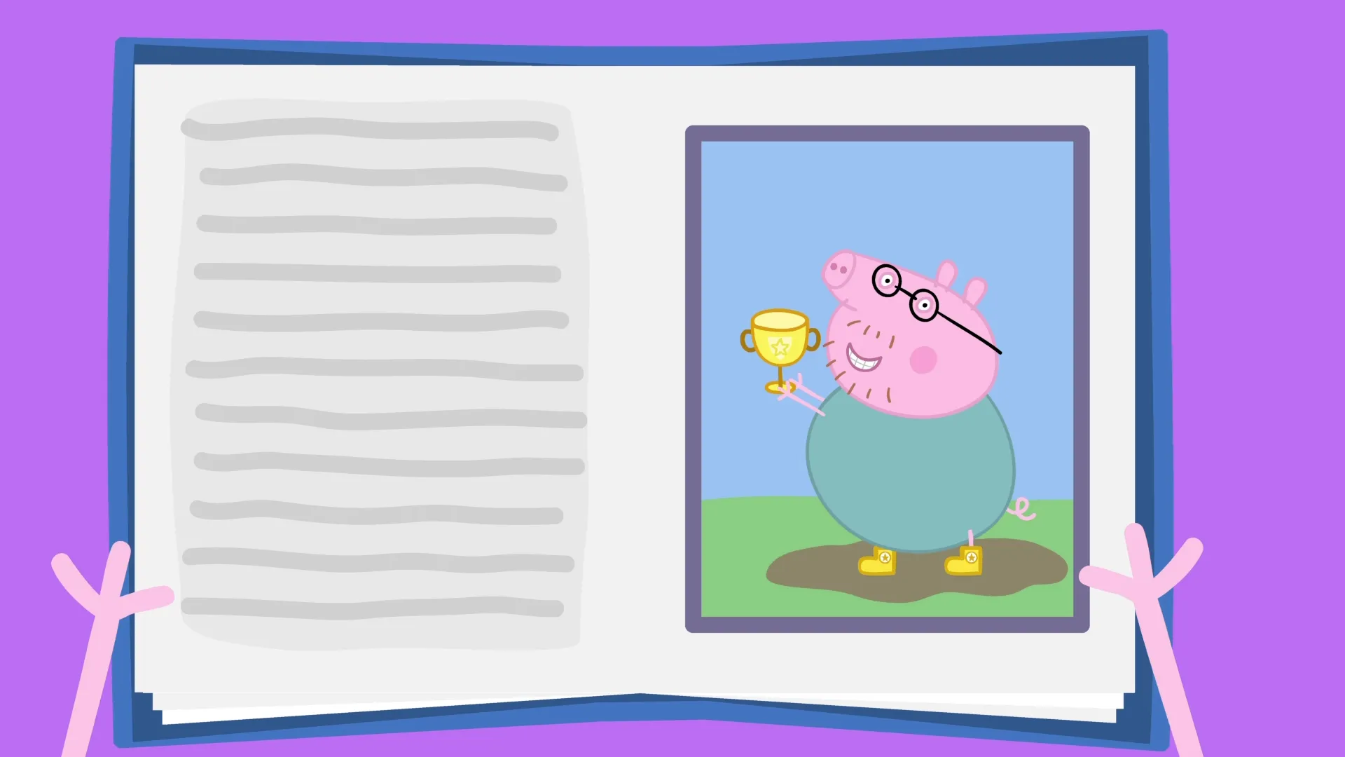 thumbnail - S4:E5 Champion Daddy Pig / Chatterbox / Mr. Fox's Van / Chloé’s Big Friends
