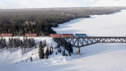 World's Greatest Train Journeys from Above