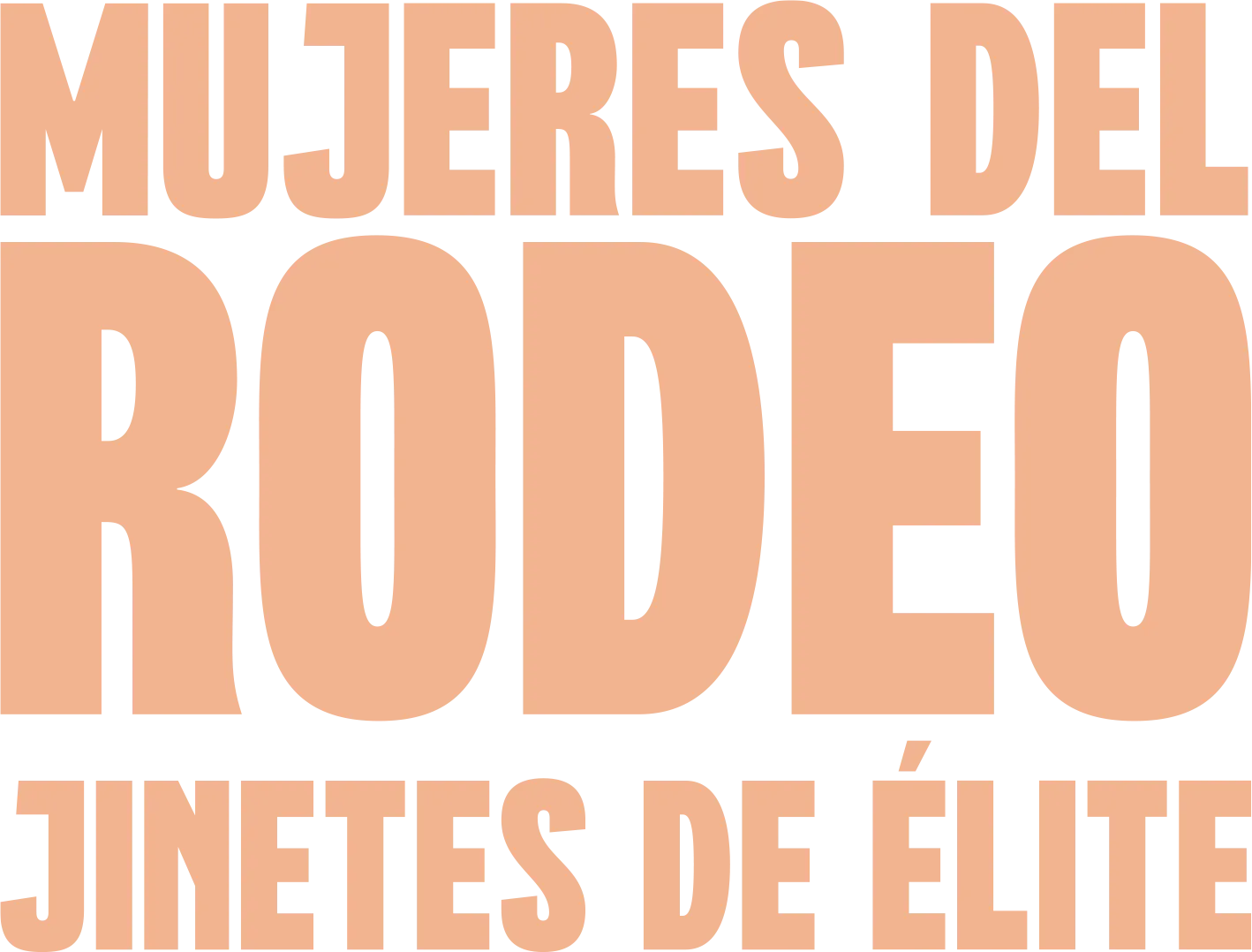 Mujeres del rodeo: jinetes de élite