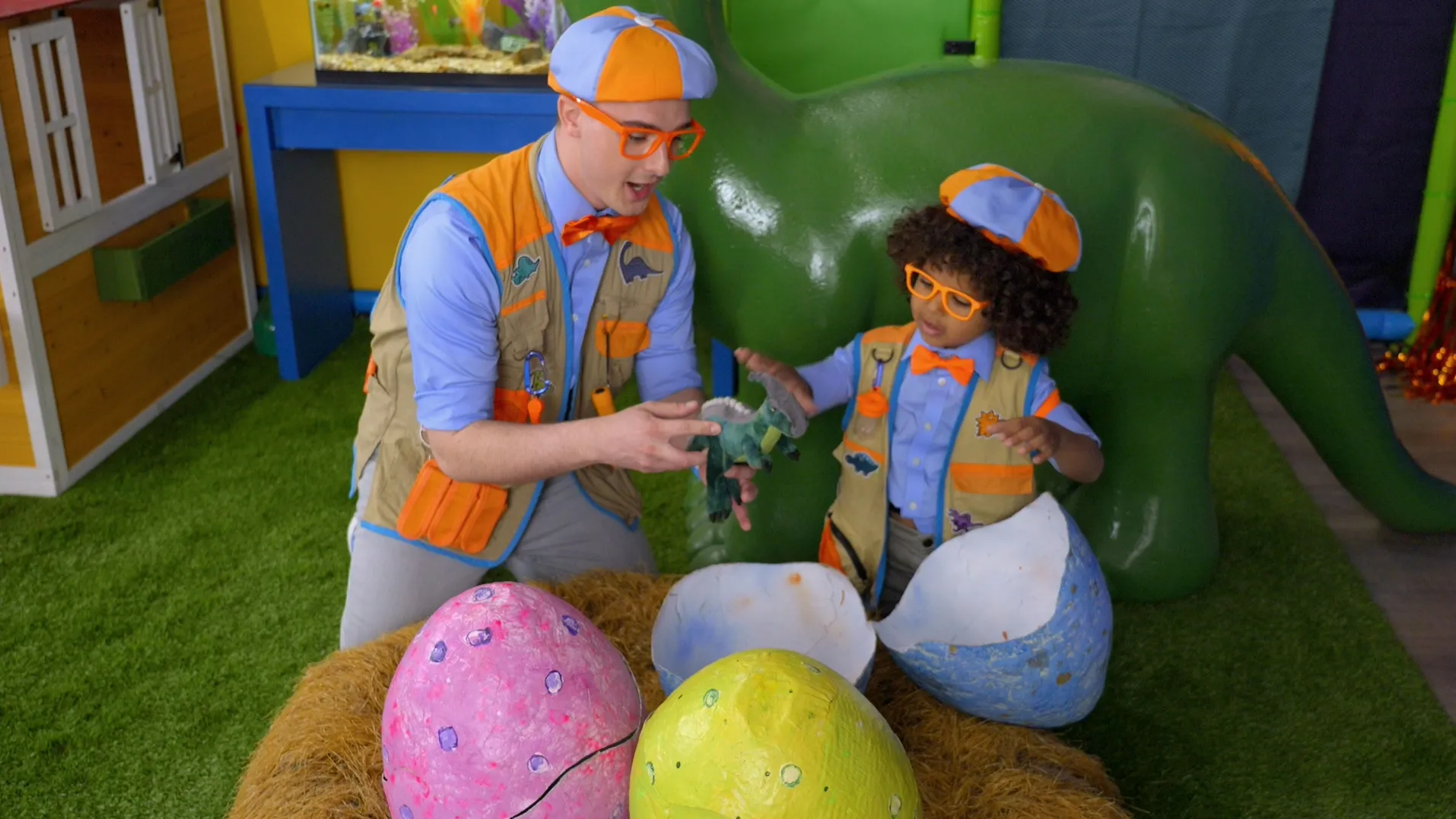 thumbnail - S1:E3 Blippi's Dino Egg Hunt