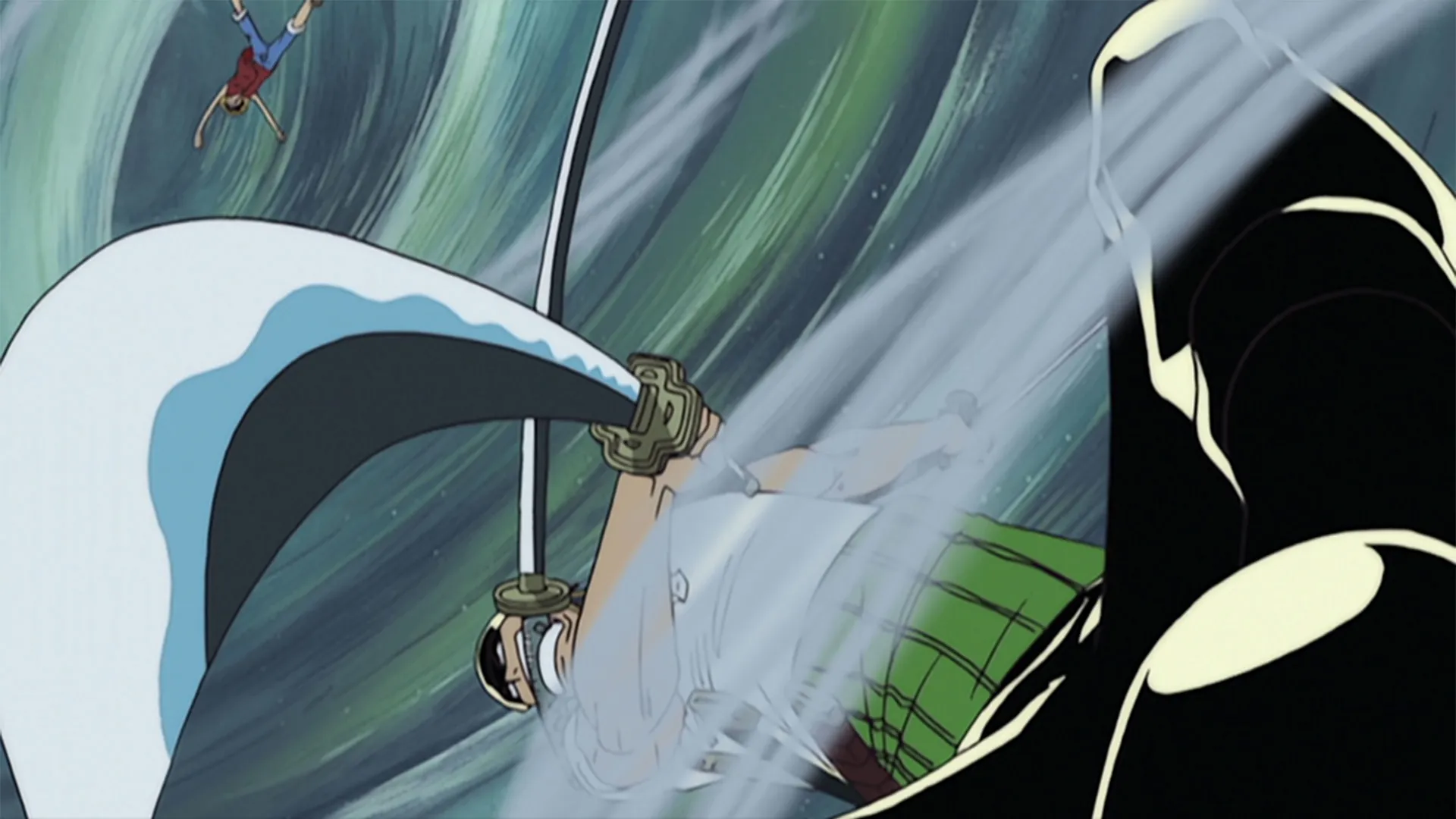 thumbnail - S2:E5 Entering the Grand Line Episode 66: A Serious Battle! Luffy Vs. Zoro, the Great Nonsense Duel!