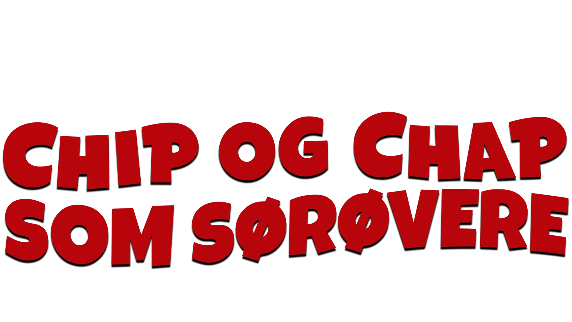 Chip og Chap som sørøvere