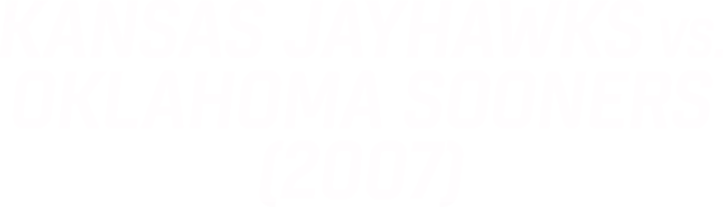 Kansas vs. Oklahoma (2007)