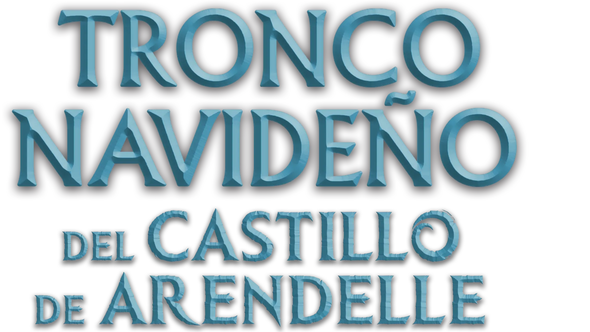 Tronco navideño del castillo de Arendelle